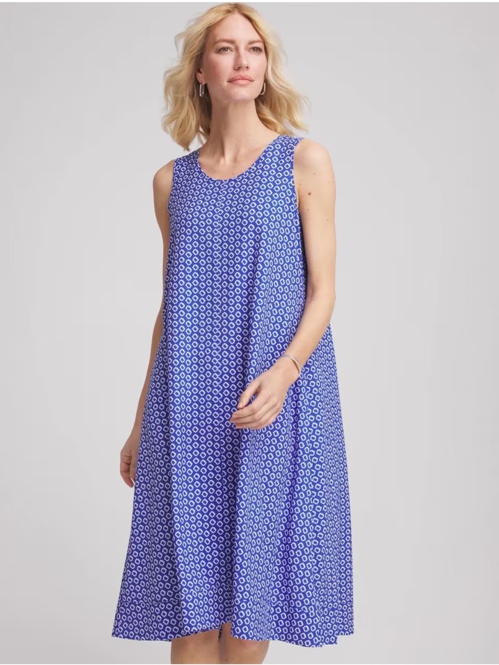 Chico's Zenergy UPF Neema Midi Sports Dress Like New